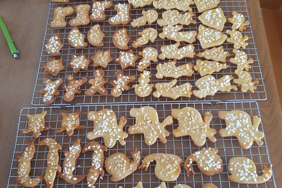 Buttergebäck nach einem sehr alten Rezept