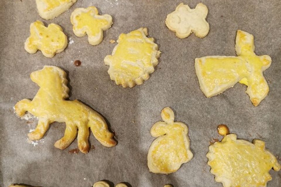 Buttergebäck nach einem sehr alten Rezept