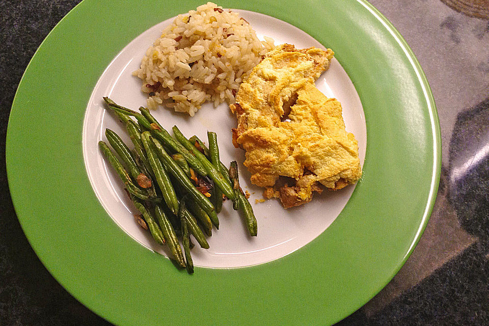 Hähnchenbrustfilets mit Senfkruste