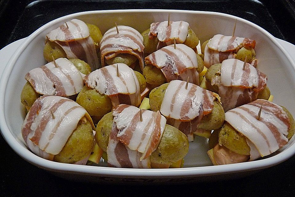 Kartoffeln mit Käse - Cervelatfüllung Kartoffeln mit Käse - Cervelatfüllung