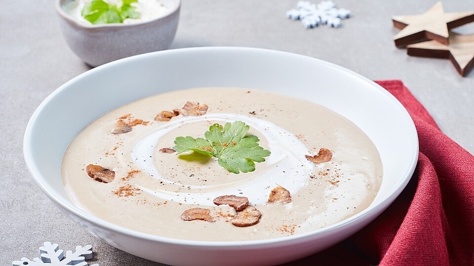 Winterliche Maronensuppe von Saggau