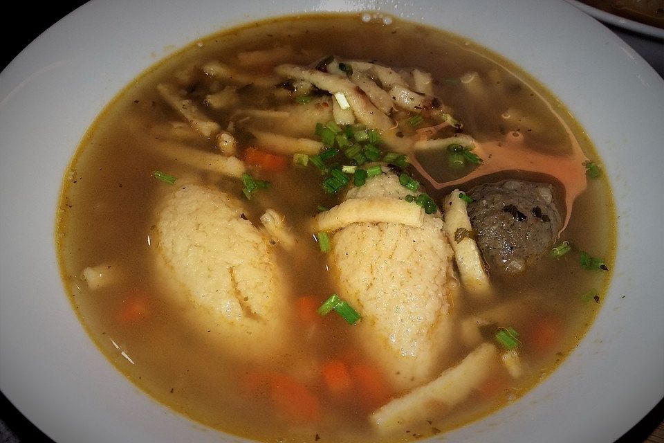 Grießnockerlsuppe