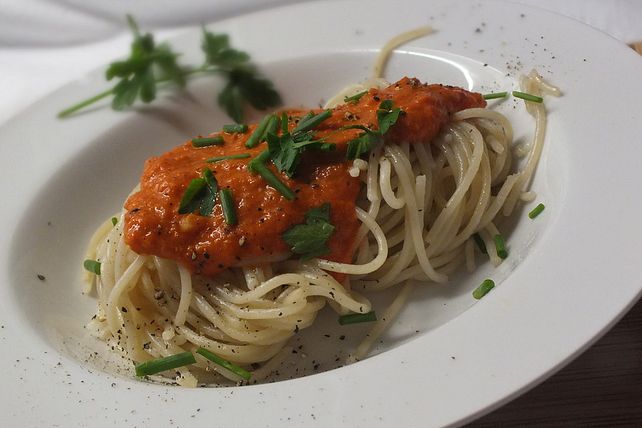 Paprikasauce zu Reis oder Pasta von fakessa| Chefkoch