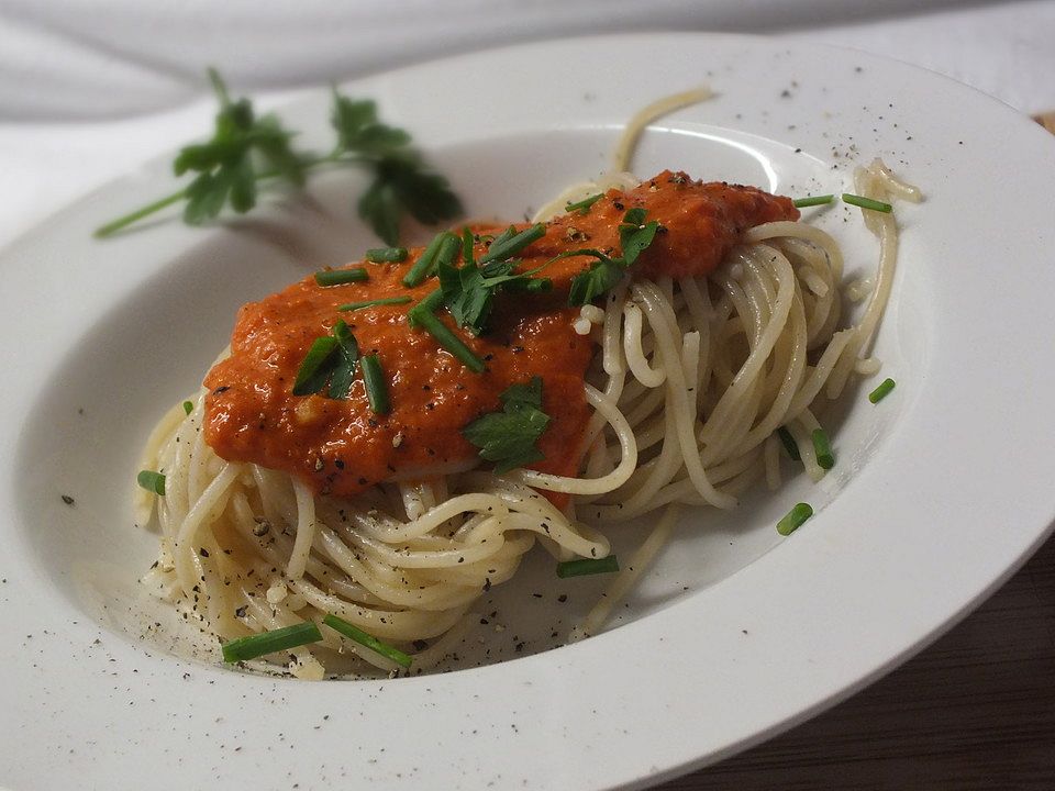 Paprikasauce zu Reis oder Pasta von fakessa Chefkoch