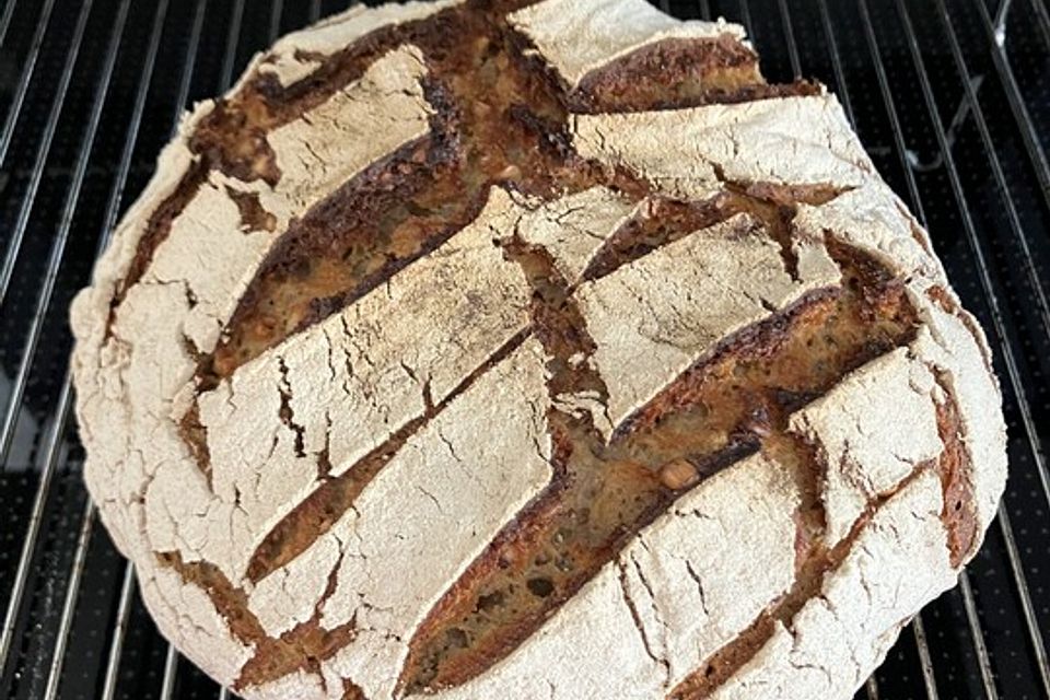 Buttermilchkartoffelbrot mit Sauerteig