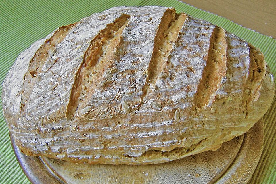 Buttermilchkartoffelbrot mit Sauerteig