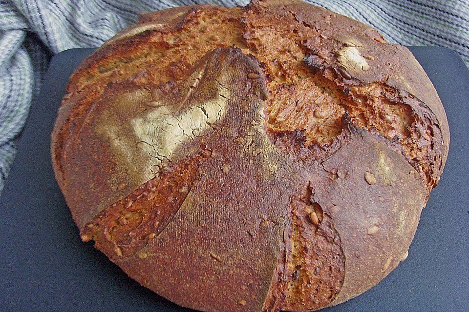 Buttermilchkartoffelbrot mit Sauerteig