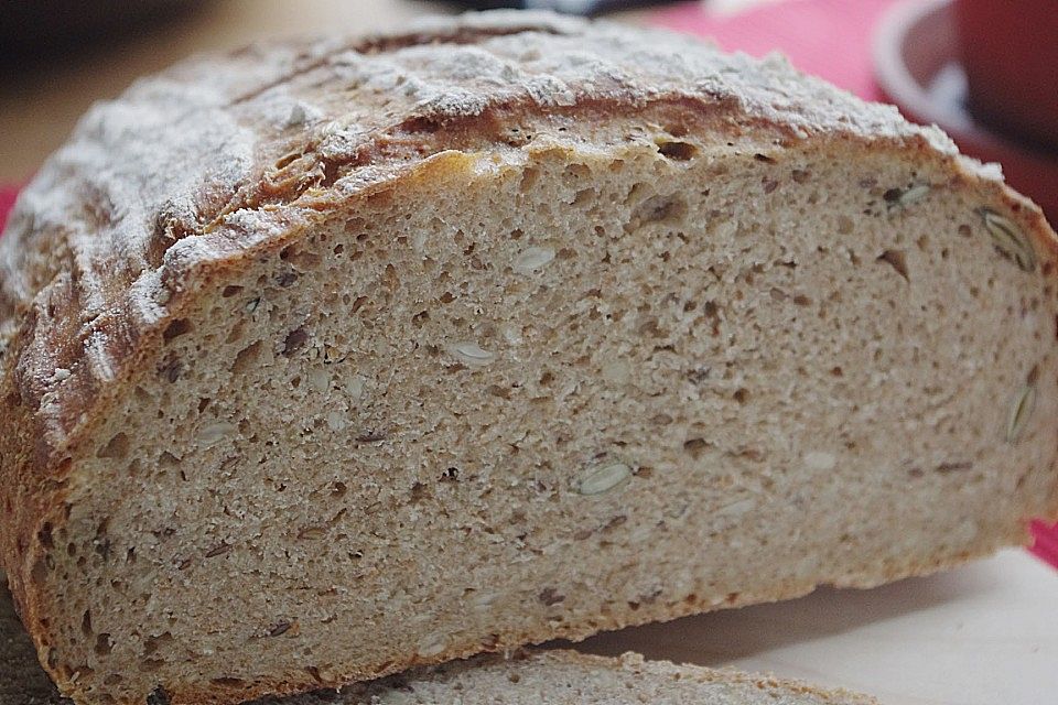 Buttermilchkartoffelbrot mit Sauerteig