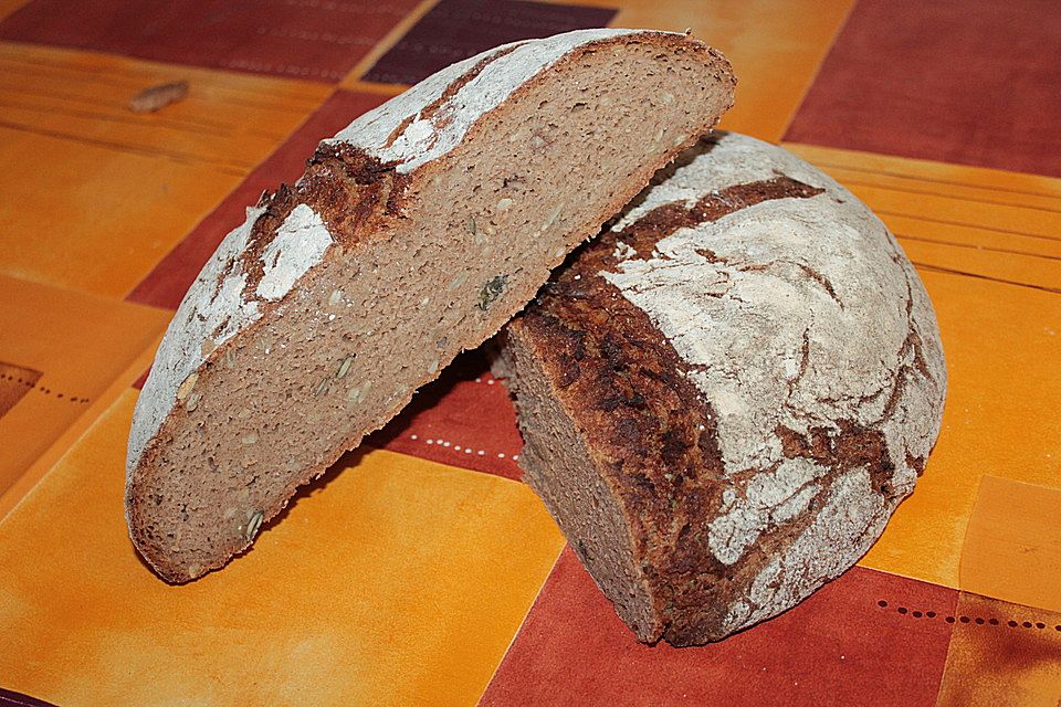 Buttermilchkartoffelbrot mit Sauerteig