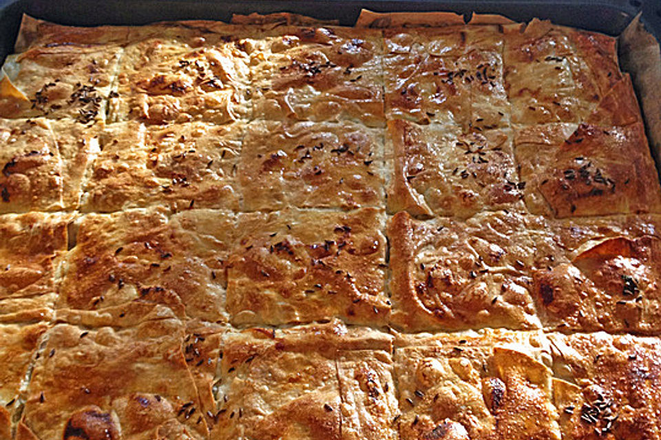 Börek aus dem Backofen