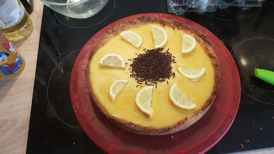 Sommerfrische Zitronentarte von dashonigkuchenpferd