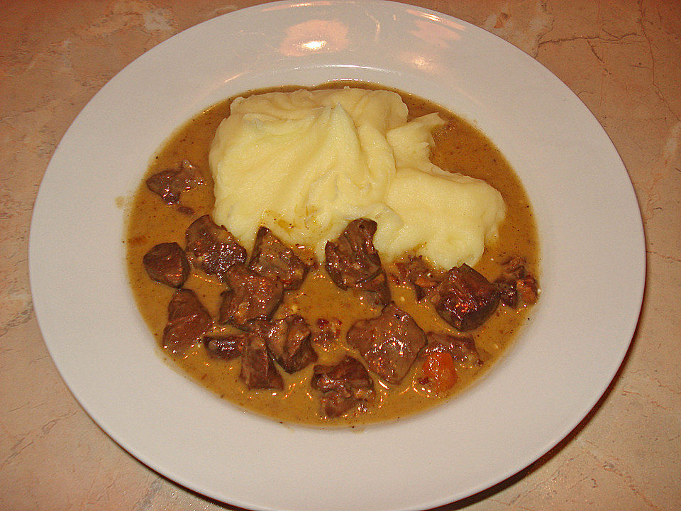 Schweineherz In Rahmsauce Von Milz Alfred Chefkoch 
