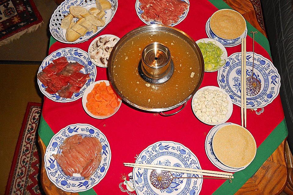 Chinesisches Fondue à la Gabi