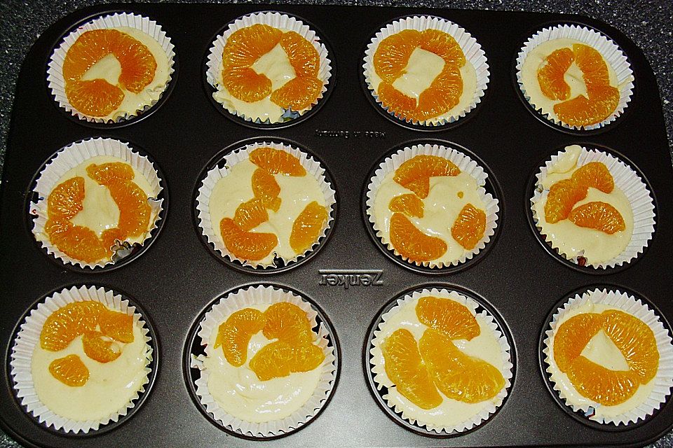 Mandarinenmuffins Mandarinenmuffins