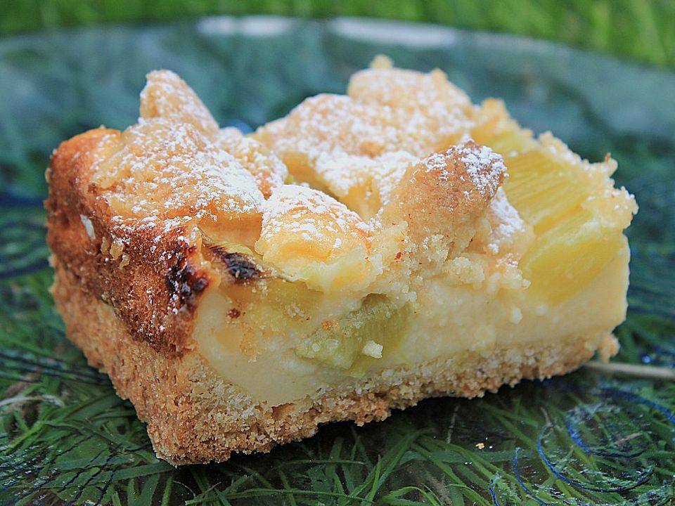 Rhabarber - Käsekuchen mit Streusel von floridalady87| Chefkoch