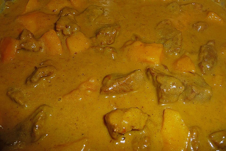 Lammcurry mit Mango