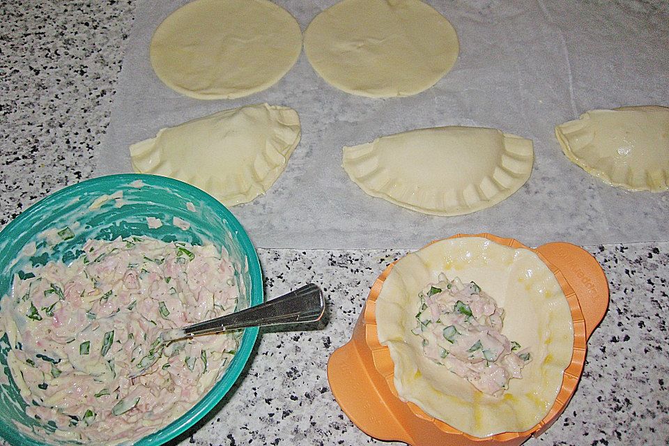 Bärlauch - Schinken Tascherl Bärlauch - Schinken Tascherl