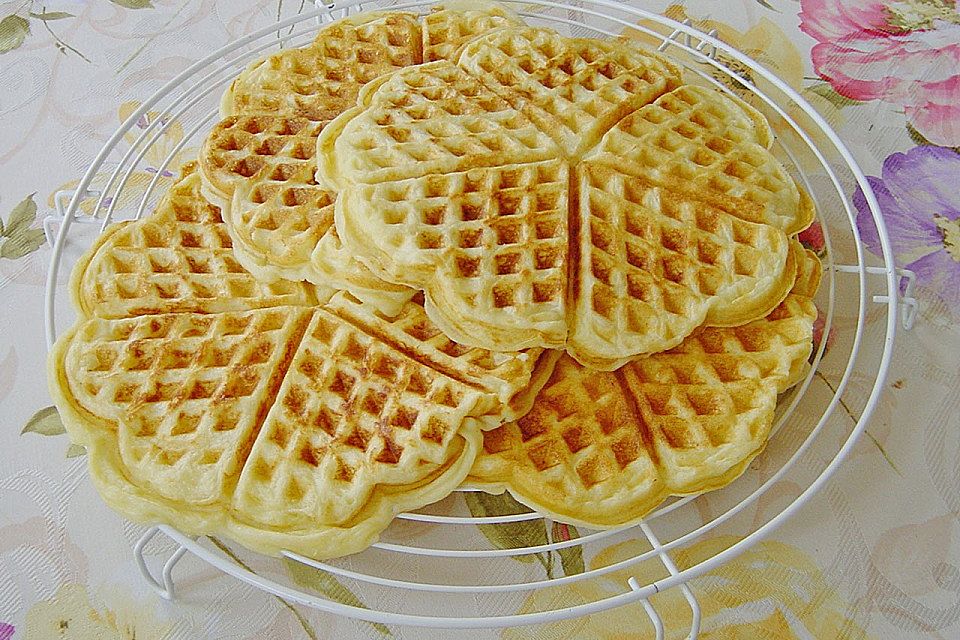 Knusprige Kartoffelwaffeln