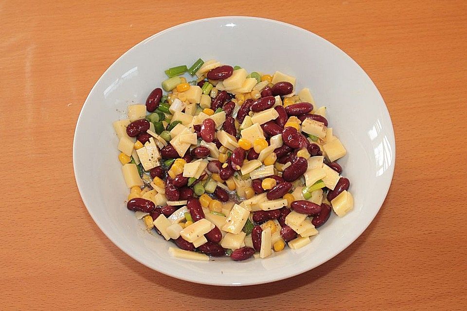 Pikanter Rote Bohnen - Salat