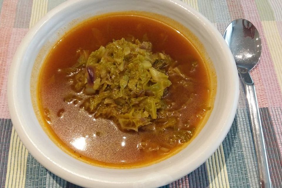 Böhmische Krautsuppe