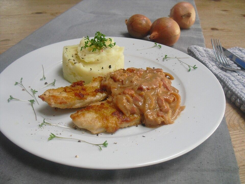 Speck - Zwiebel Soße von hermine| Chefkoch Speck - Zwiebel Soße von hermine| Chefkoch