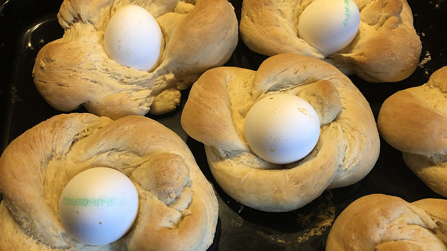 Griechische Osternester von sauer Griechische Osternester von sauer