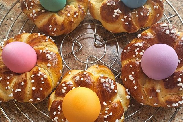 Griechische Osternester von sauer| Chefkoch