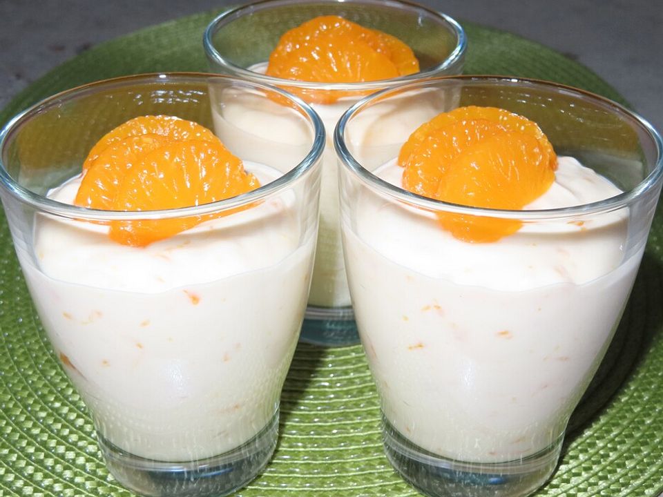 Orangenpudding - Quarkcreme von leophilli| Chefkoch