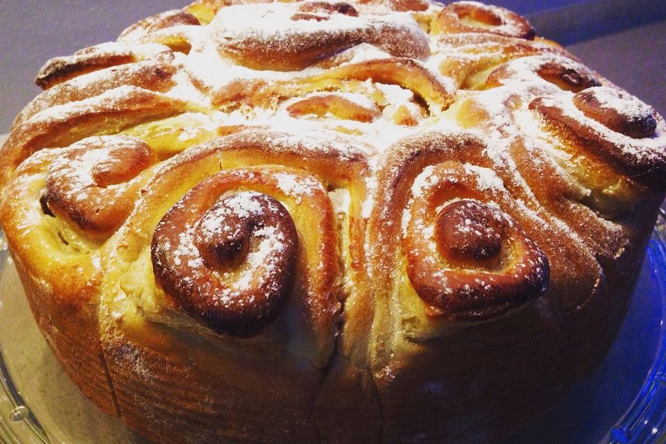 Hefe Schneckenkuchen - Chinois