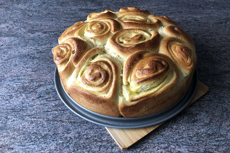 Hefe Schneckenkuchen - Chinois