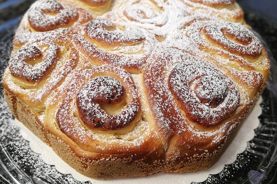 Hefe Schneckenkuchen - Chinois