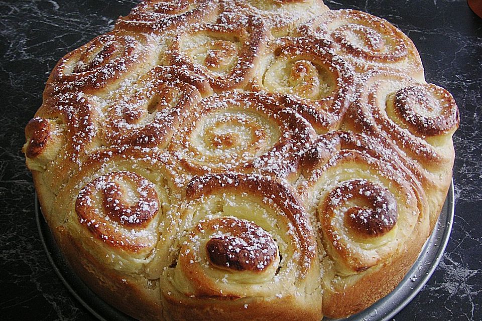 Hefe Schneckenkuchen - Chinois