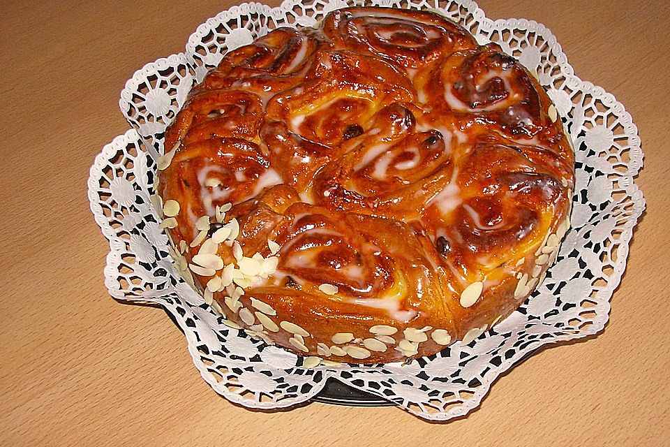 Hefe Schneckenkuchen - Chinois