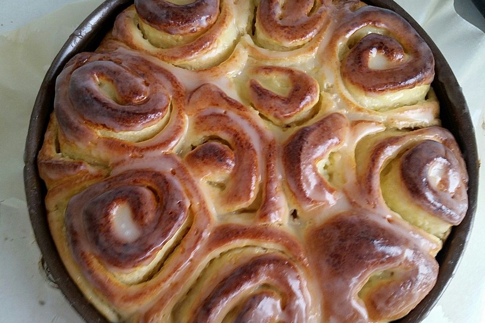 Hefe Schneckenkuchen - Chinois