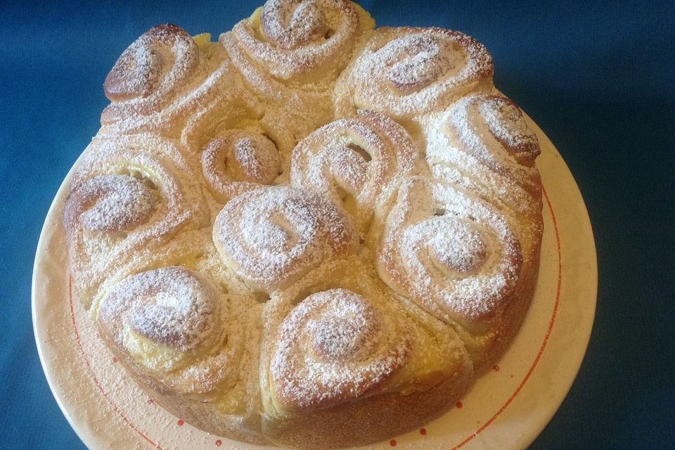 Hefe Schneckenkuchen - Chinois