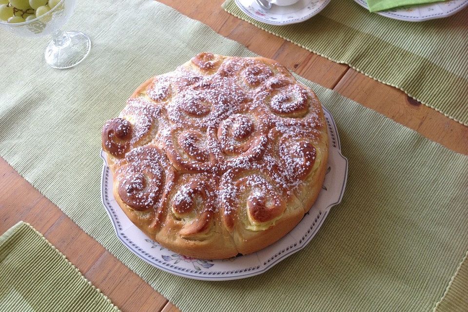 Hefe Schneckenkuchen - Chinois