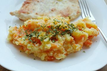 Karotten - Kartoffelpüree