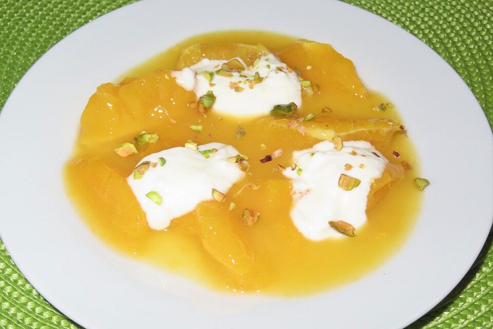 Orangentraum mit Joghurt