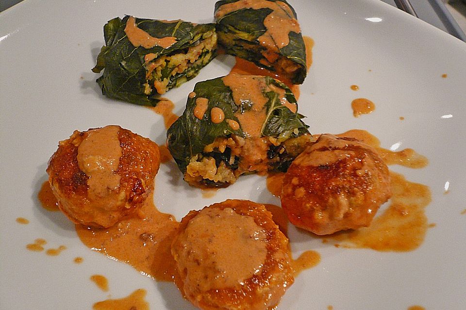 Orientalische Geflügelbällchen
