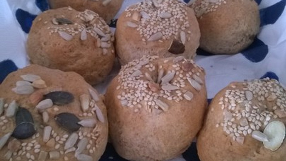 Schnelle Vollkornbrötchen aus Quark - Ölteig von filu96 Schnelle Vollkornbrötchen aus Quark - Ölteig von filu96