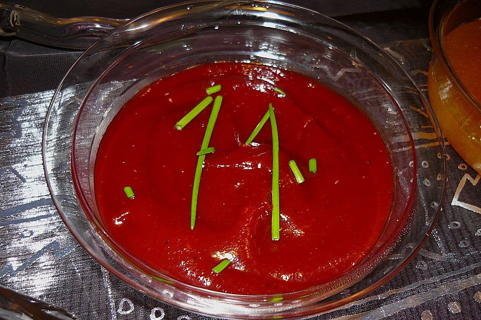 Süßer Tomatendip