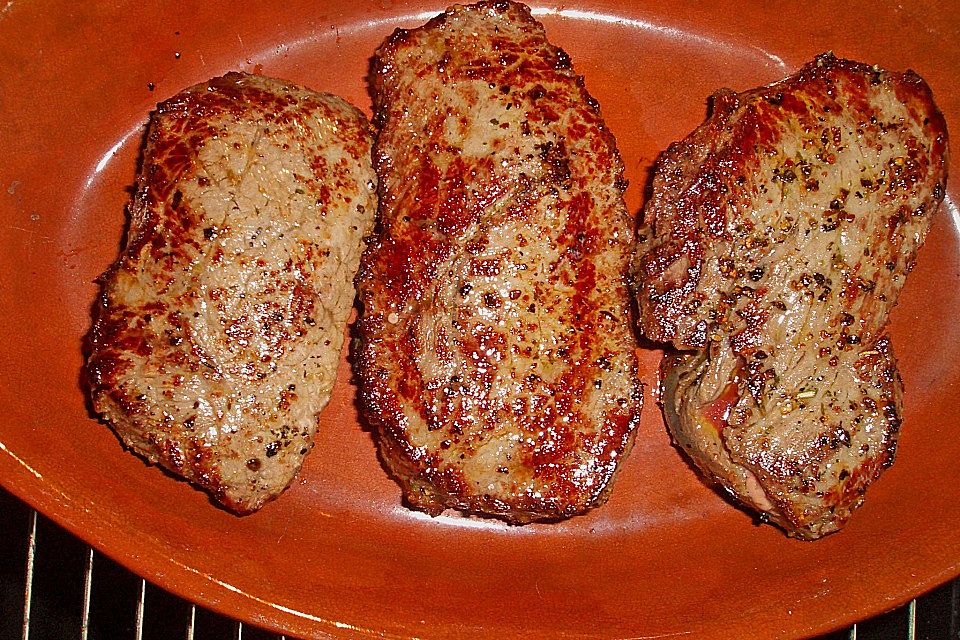 Rindersteaks - sanft garen mit Niedrigtemperatur