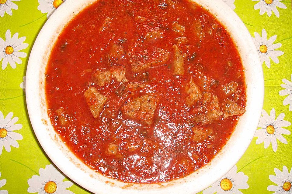 Toskanische Tomatensuppe