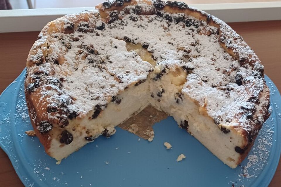 Brisanes Käsekuchen ohne Boden