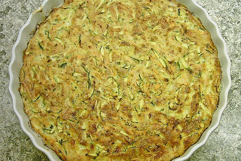 Zucchinikuchen pikant