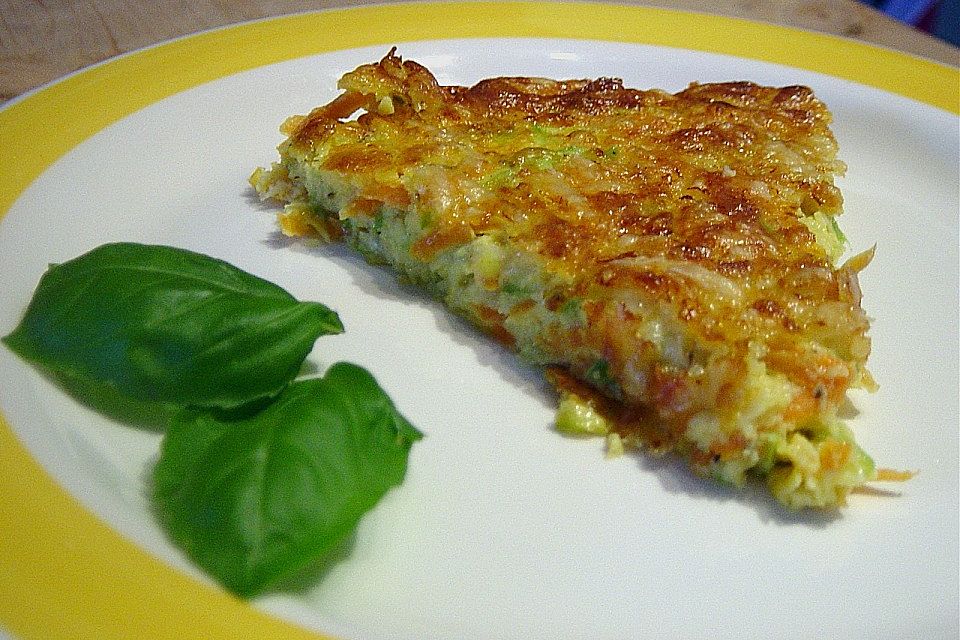 Zucchinikuchen pikant