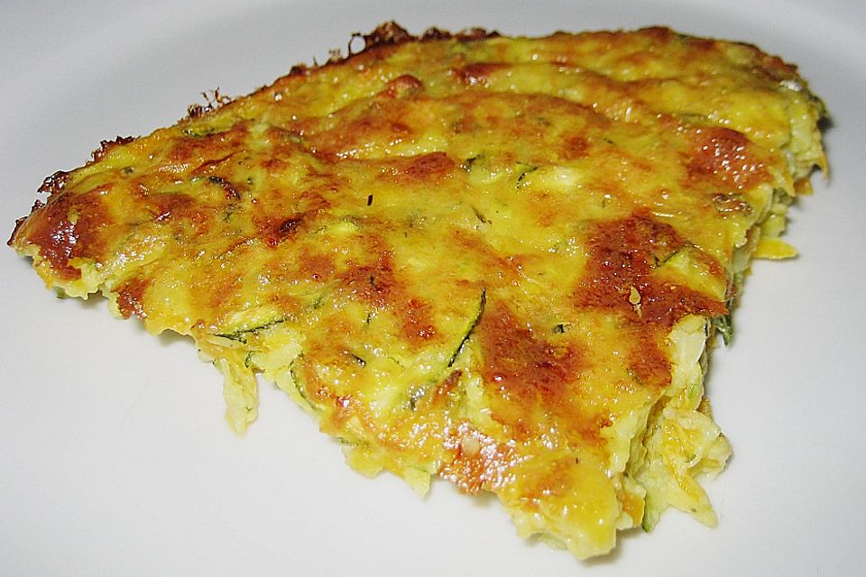 Zucchinikuchen pikant