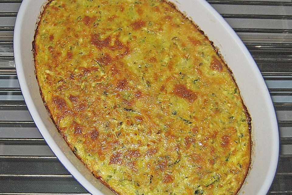 Zucchinikuchen pikant