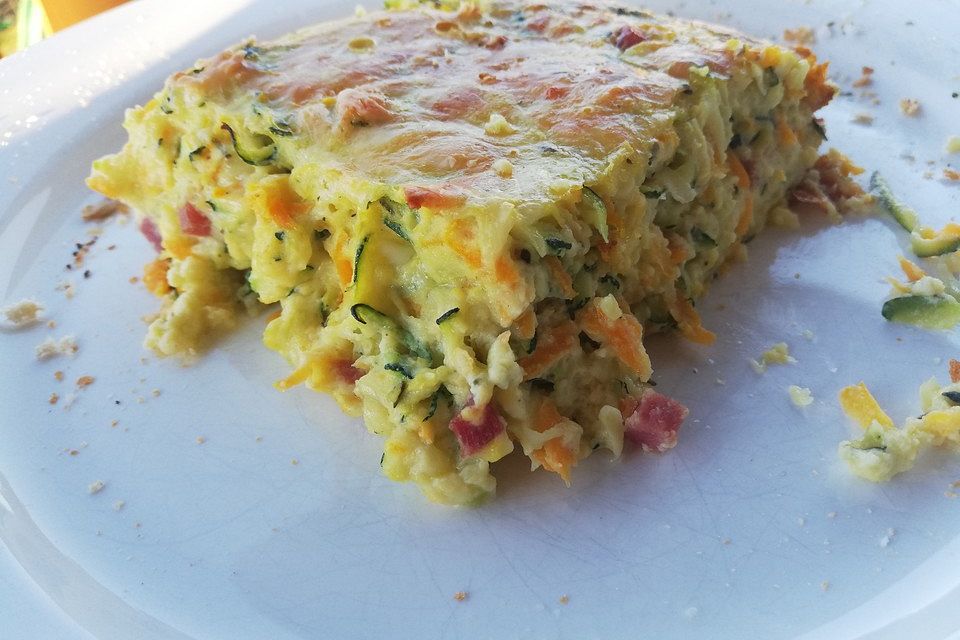 Zucchinikuchen pikant