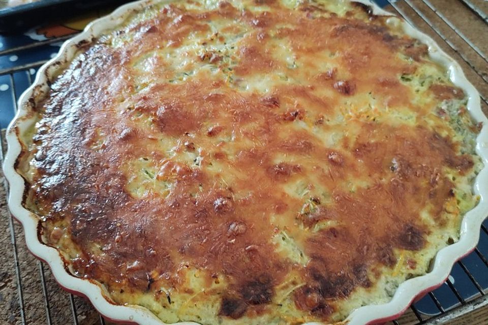 Zucchinikuchen pikant